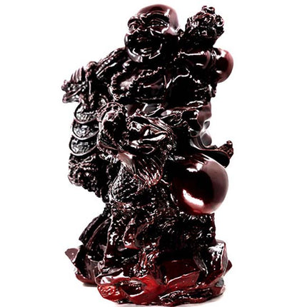 Traditionele Happy Boeddha rijkdom (27cm)