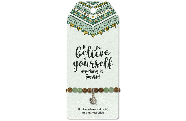 Vriendschapsarmband Believe - Lucky Touch - Bedankjes & Cadeautjes