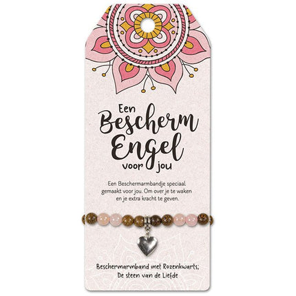 Vriendschapsarmband Beschermengel - Lucky Touch - Bedankjes & Cadeautjes