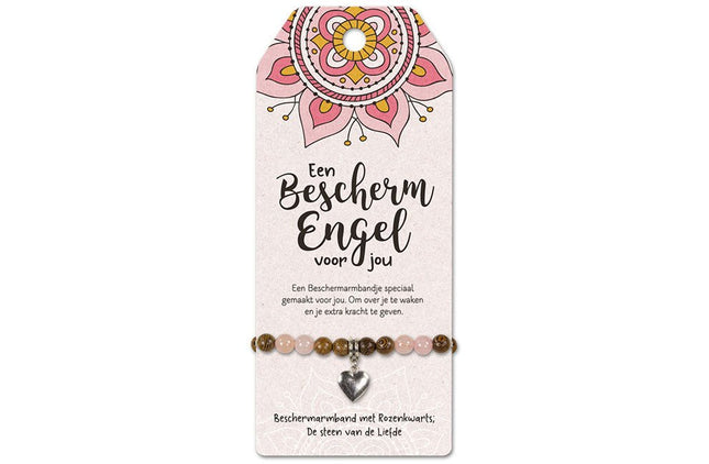Vriendschapsarmband Beschermengel - Lucky Touch - Bedankjes & Cadeautjes