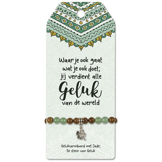 Vriendschapsarmband Geluk - Lucky Touch - Bedankjes & Cadeautjes