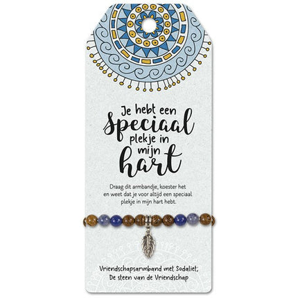 Vriendschapsarmband Plekje in mijn Hart - Lucky Touch - Bedankjes & Cadeautjes