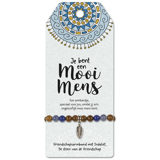 Vriendschapsarmband Mooi mens