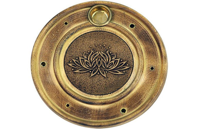 Wierook en kegel brander Lotus - Lucky Touch - Bedankjes & Cadeautjes