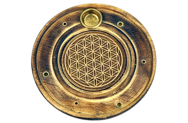 Wierook en kegel brander Bloem des Levens