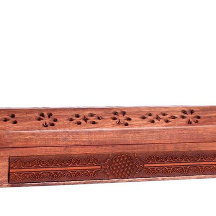 Wierookbrander en Bewaardoos Bloem des levens - Lucky Touch - Bedankjes & Cadeautjes