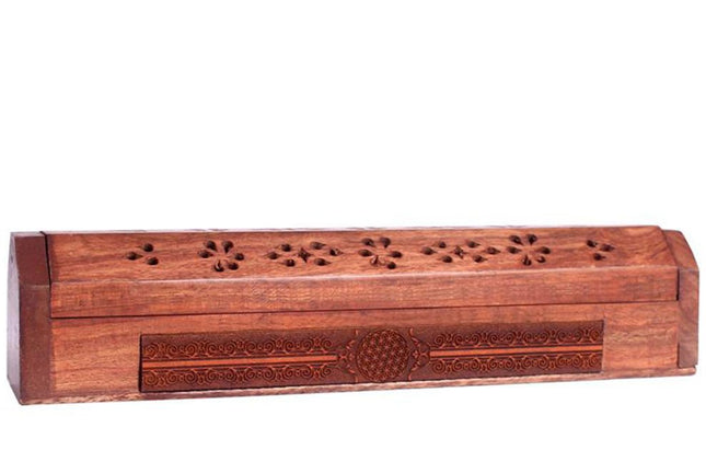 Wierookbrander en Bewaardoos Bloem des levens - Lucky Touch - Bedankjes & Cadeautjes