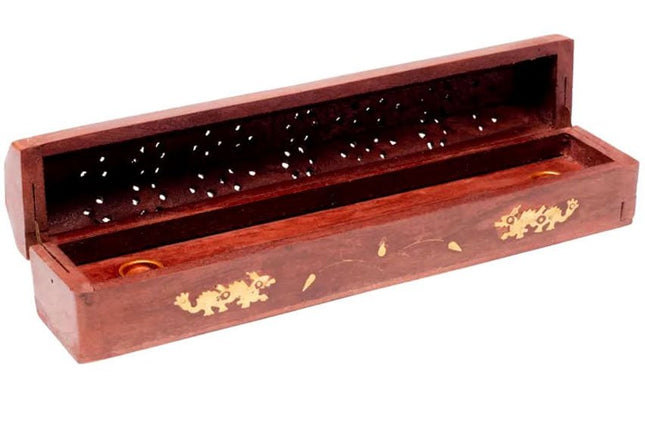 Wierookbrander en Bewaardoos Draak - Lucky Touch - Bedankjes & Cadeautjes