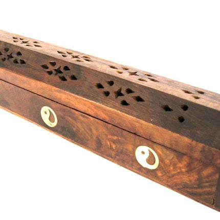 Wierookbrander en Bewaardoos Yin Yang - Lucky Touch - Bedankjes & Cadeautjes