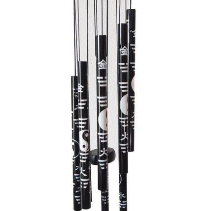 Windgong Yin Yang zwart (75cm)