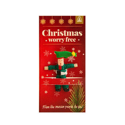 Zorgenpoppetje Christmas - Lucky Touch - Bedankjes & Cadeautjes