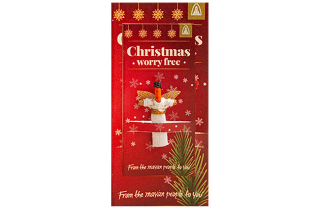 Zorgenpoppetje Christmas - Lucky Touch - Bedankjes & Cadeautjes