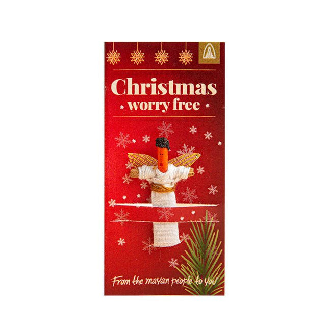 Zorgenpoppetje Christmas - Lucky Touch - Bedankjes & Cadeautjes