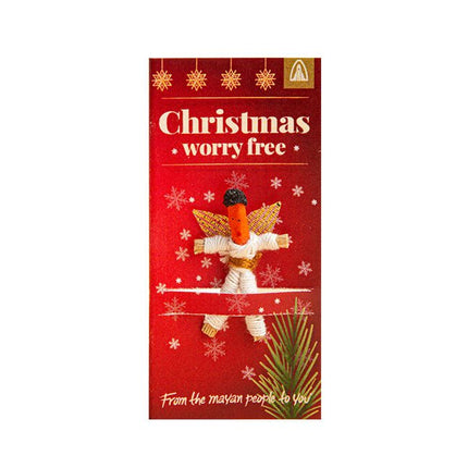 Zorgenpoppetje Christmas - Lucky Touch - Bedankjes & Cadeautjes