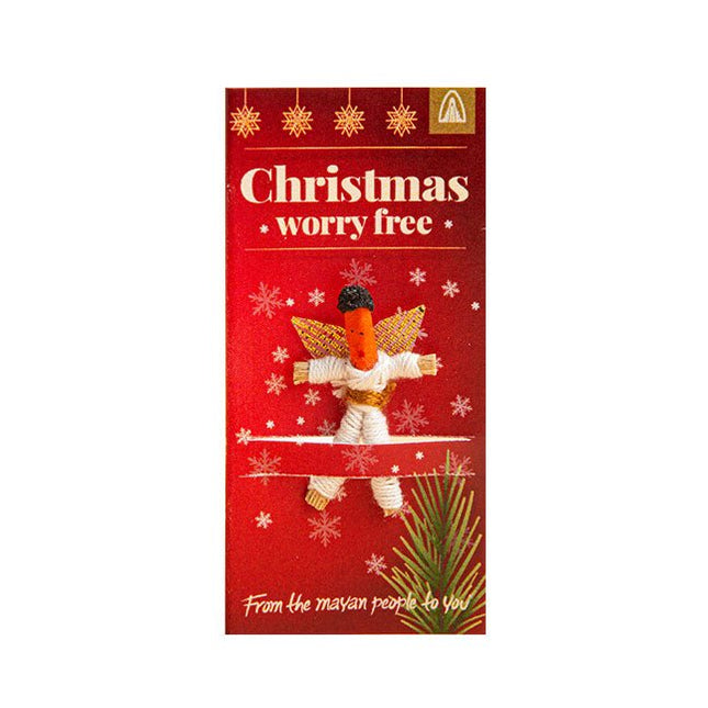 Zorgenpoppetje Christmas - Lucky Touch - Bedankjes & Cadeautjes