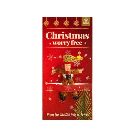 Zorgenpoppetje Christmas - Lucky Touch - Bedankjes & Cadeautjes