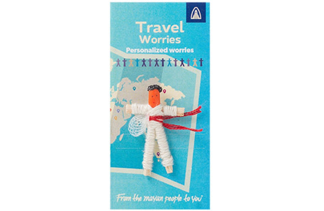 Zorgenpoppetje Travel - Lucky Touch - Bedankjes & Cadeautjes