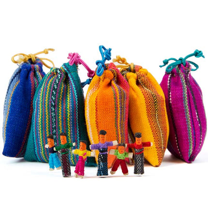 Zorgenpoppetjes in buideltje