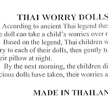 Zorgenpoppetjes Thailand - Lucky Touch - Bedankjes & Cadeautjes